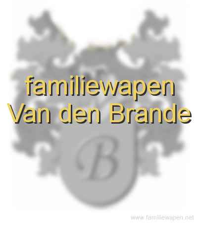 familiewapen Van den Brande