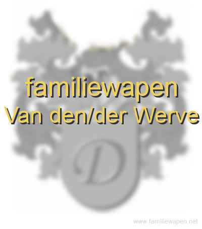 familiewapen Van den/der Werve