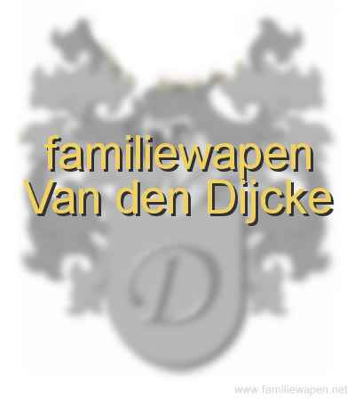 familiewapen Van den Dijcke