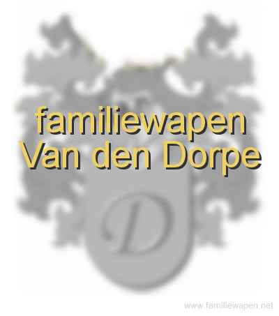 familiewapen Van den Dorpe