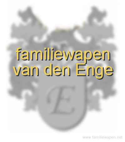 familiewapen van den Enge