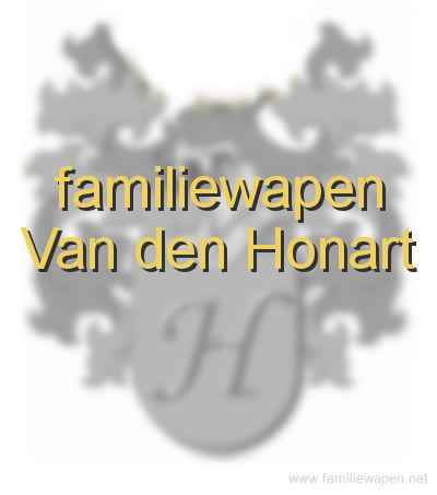 familiewapen Van den Honart