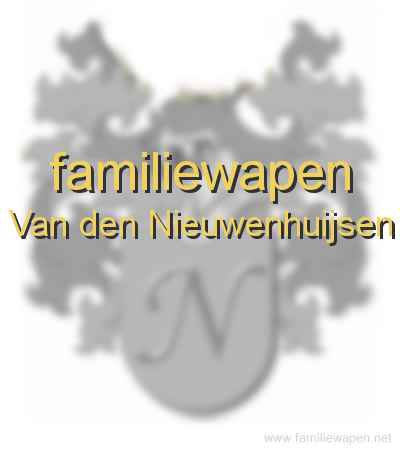 familiewapen Van den Nieuwenhuijsen