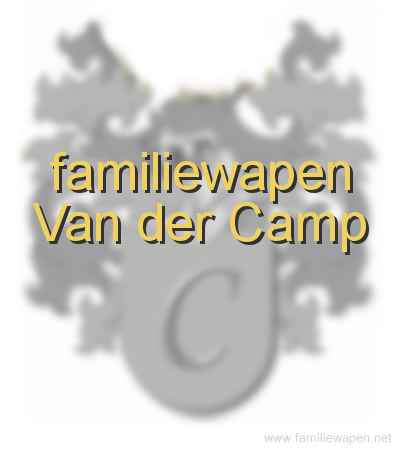 familiewapen Van der Camp