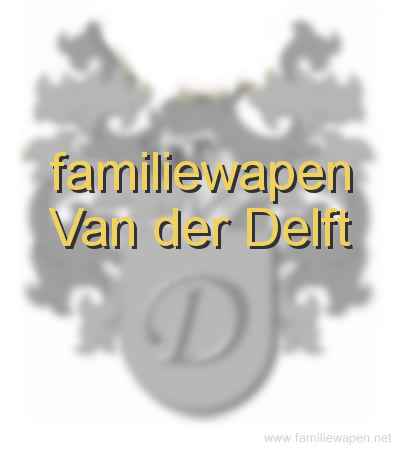 familiewapen Van der Delft