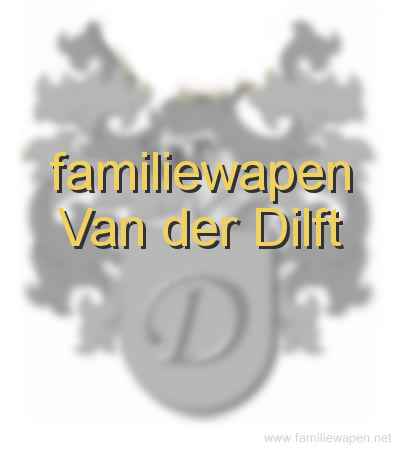 familiewapen Van der Dilft