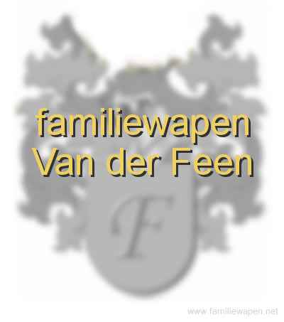 familiewapen Van der Feen