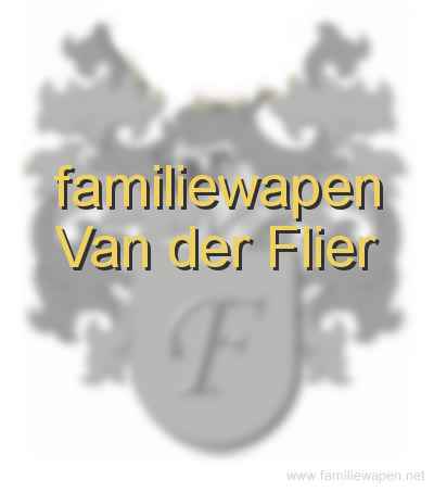 familiewapen Van der Flier