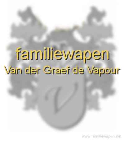 familiewapen Van der Graef de Vapour