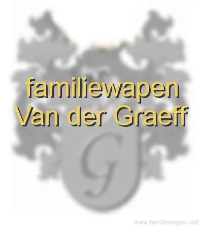 familiewapen Van der Graeff