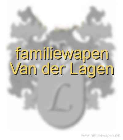 familiewapen Van der Lagen