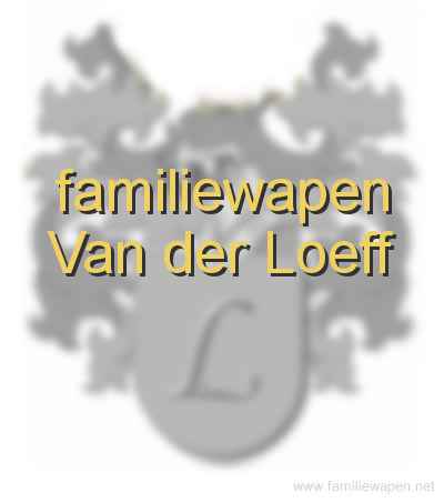 familiewapen Van der Loeff