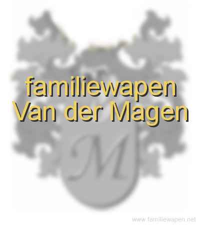 familiewapen Van der Magen