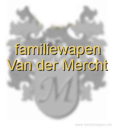 familiewapen Van der Mercht