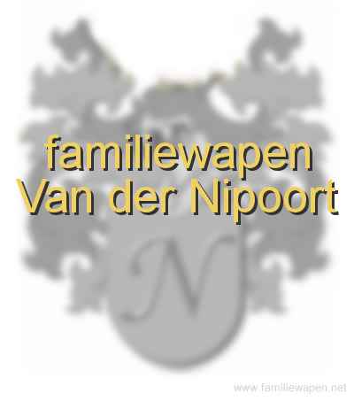 familiewapen Van der Nipoort