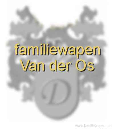 familiewapen Van der Os