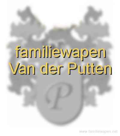 familiewapen Van der Putten