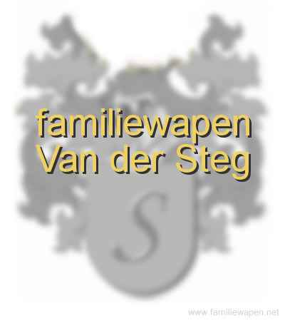 familiewapen Van der Steg