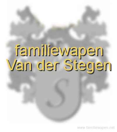 familiewapen Van der Stegen