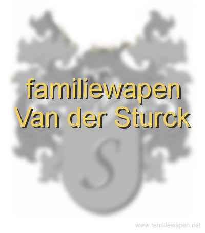 familiewapen Van der Sturck