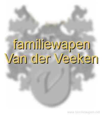 familiewapen Van der Veeken