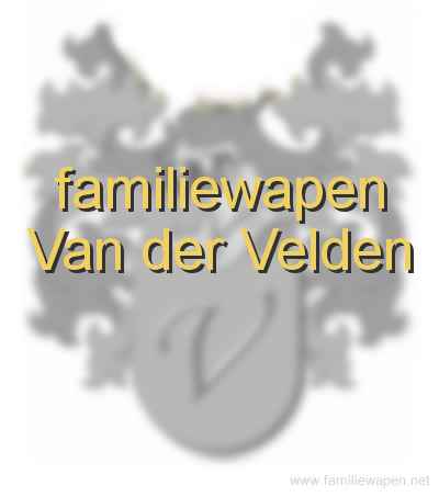 familiewapen Van der Velden