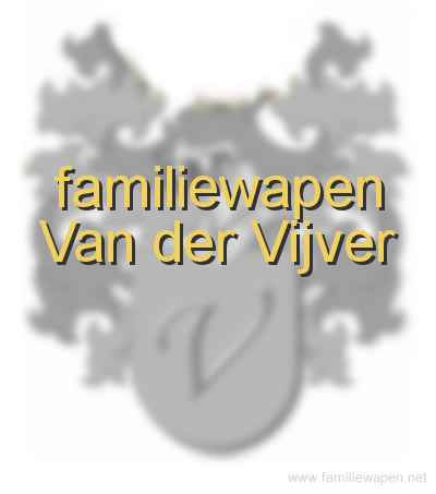 familiewapen Van der Vijver