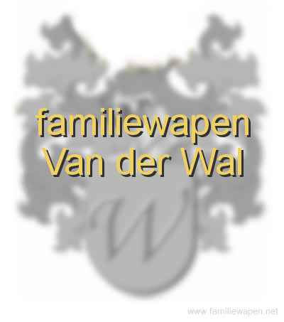 familiewapen Van der Wal