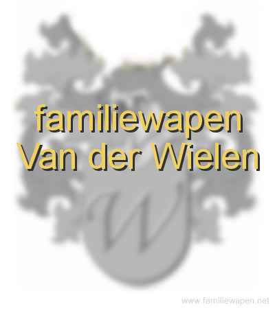 familiewapen Van der Wielen