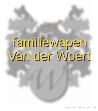 familiewapen Van der Woert