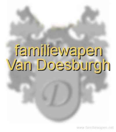 familiewapen Van Doesburgh