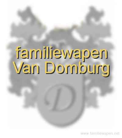 familiewapen Van Domburg