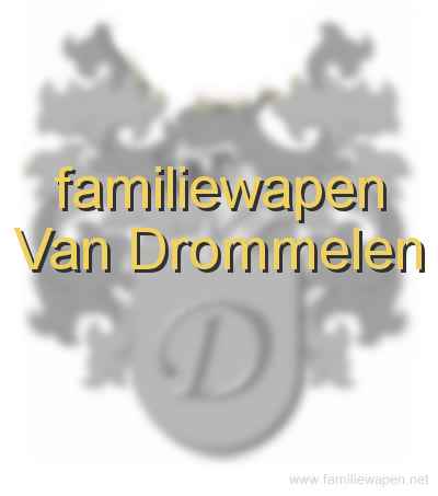 familiewapen Van Drommelen