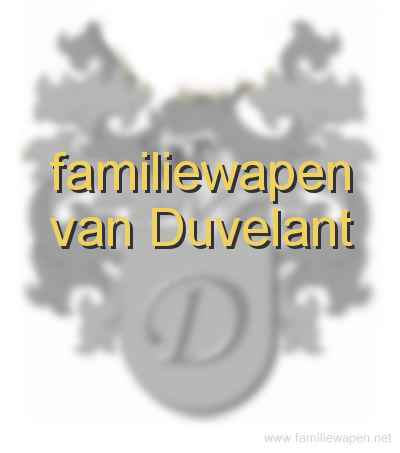 familiewapen van Duvelant