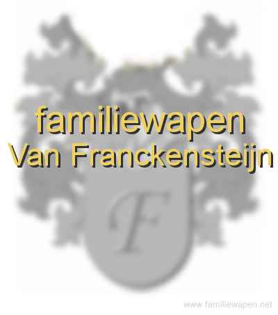 familiewapen Van Franckensteijn