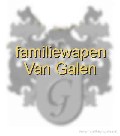 familiewapen Van Galen