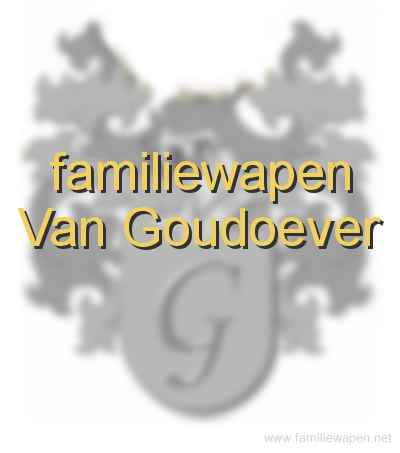 familiewapen Van Goudoever