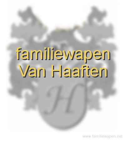 familiewapen Van Haaften