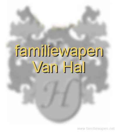 familiewapen Van Hal