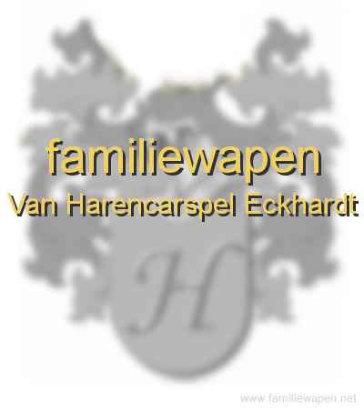 familiewapen Van Harencarspel Eckhardt