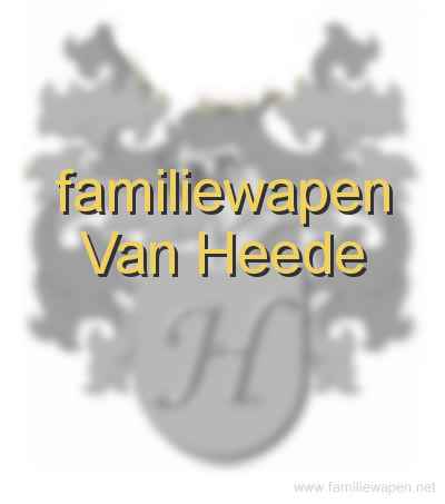 familiewapen Van Heede