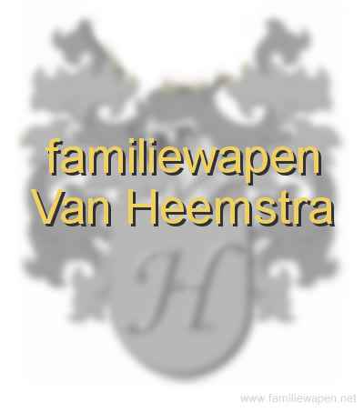 familiewapen Van Heemstra