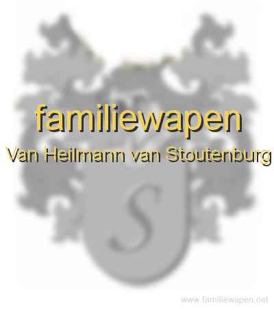 familiewapen Van Heilmann van Stoutenburg