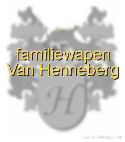 familiewapen Van Henneberg