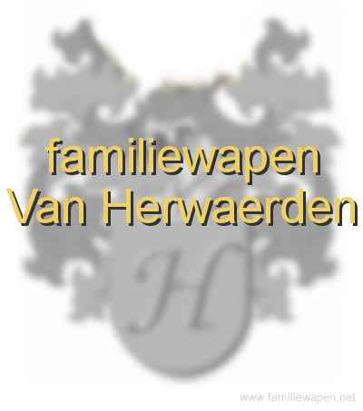 familiewapen Van Herwaerden