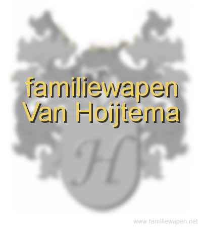 familiewapen Van Hoijtema