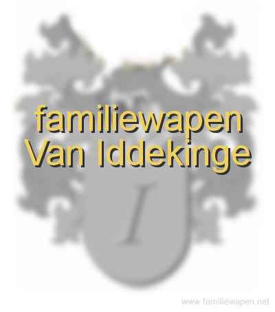 familiewapen Van Iddekinge