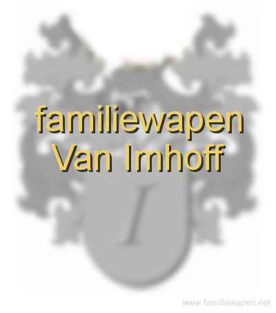 familiewapen Van Imhoff