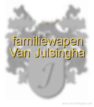 familiewapen Van Julsingha