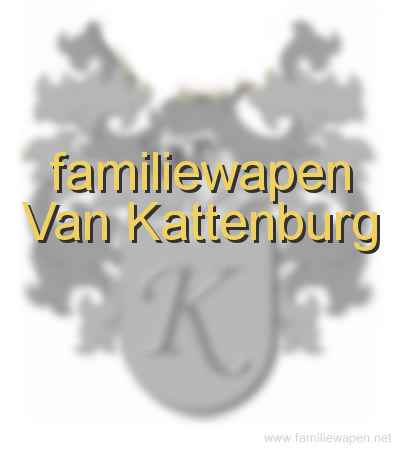 familiewapen Van Kattenburg